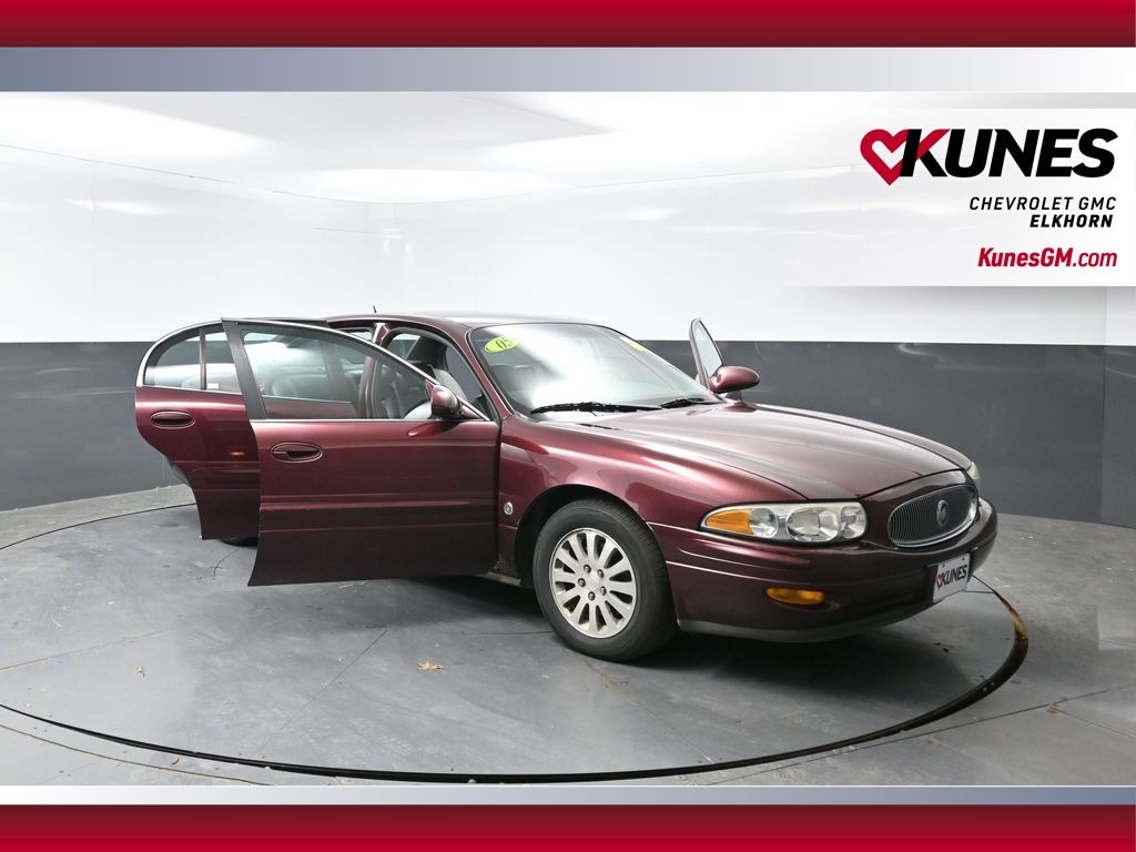 Dark Garnet Metallic 2005 Buick LeSabre Limited Sedan FWD Sedan Front-Wheel Drive 4-Speed Automatic Overdrive