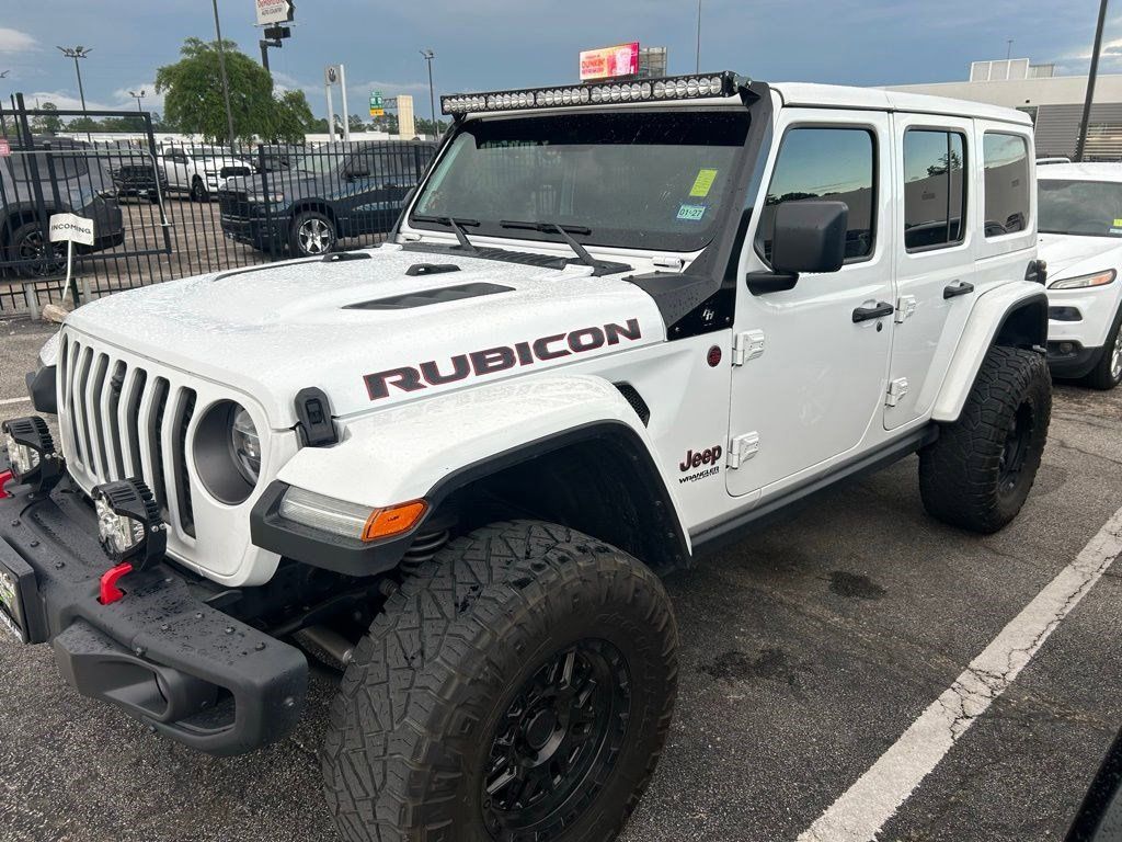 2021 Jeep Wrangler Unlimited Rubicon White at Emmons Autoplex
