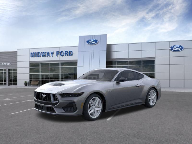 Carbonized Gray Metallic 2026 Ford Mustang Coupe Rear-Wheel Drive 6-Speed Manual