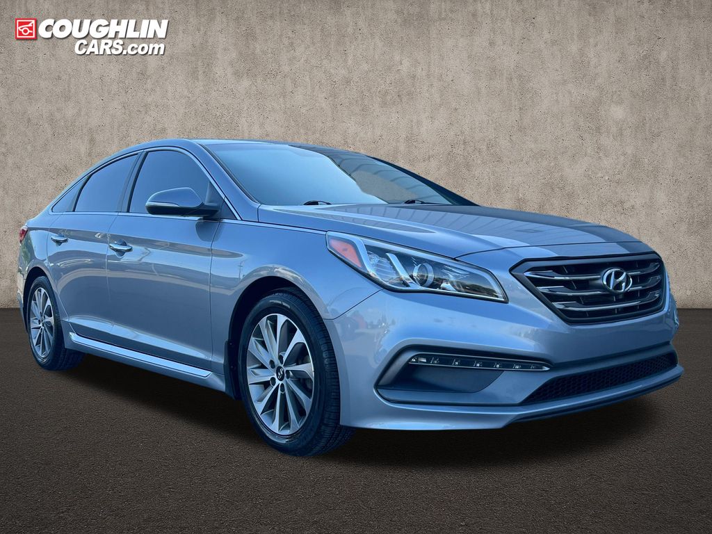 Shale Gray Metallic 2016 Hyundai Sonata Sport FWD Sedan Front-Wheel Drive 6-Speed Automatic