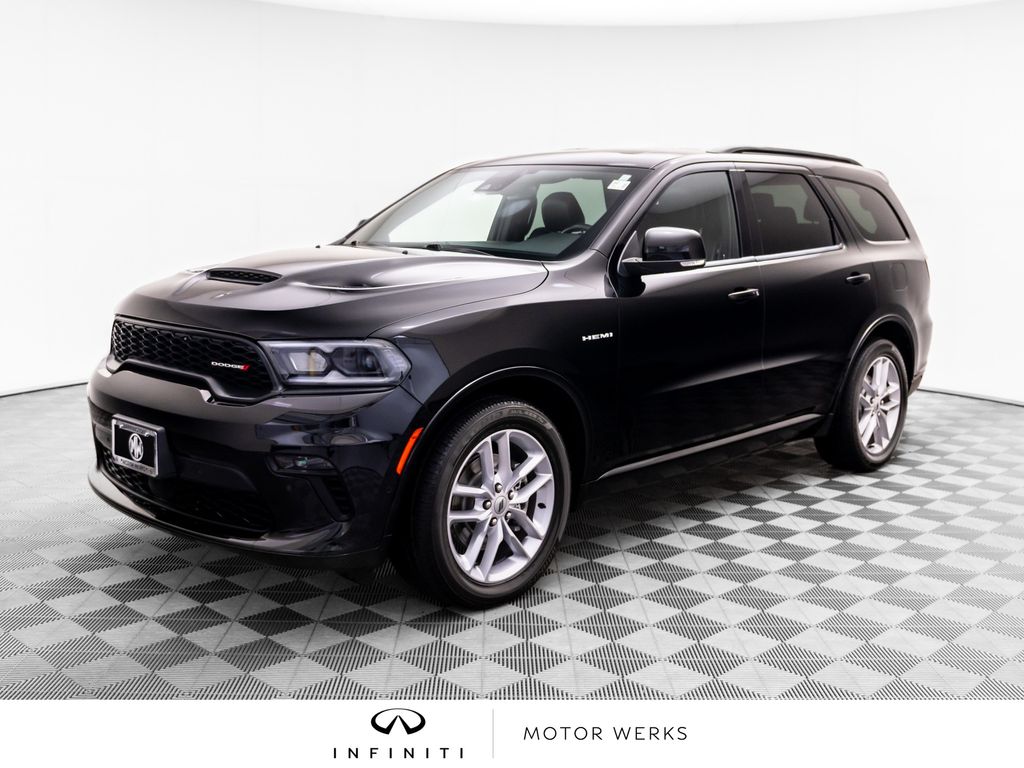 DB Black Crystal Clearcoat 2023 Dodge Durango SUV / Crossover All-Wheel Drive 8-Speed Automatic