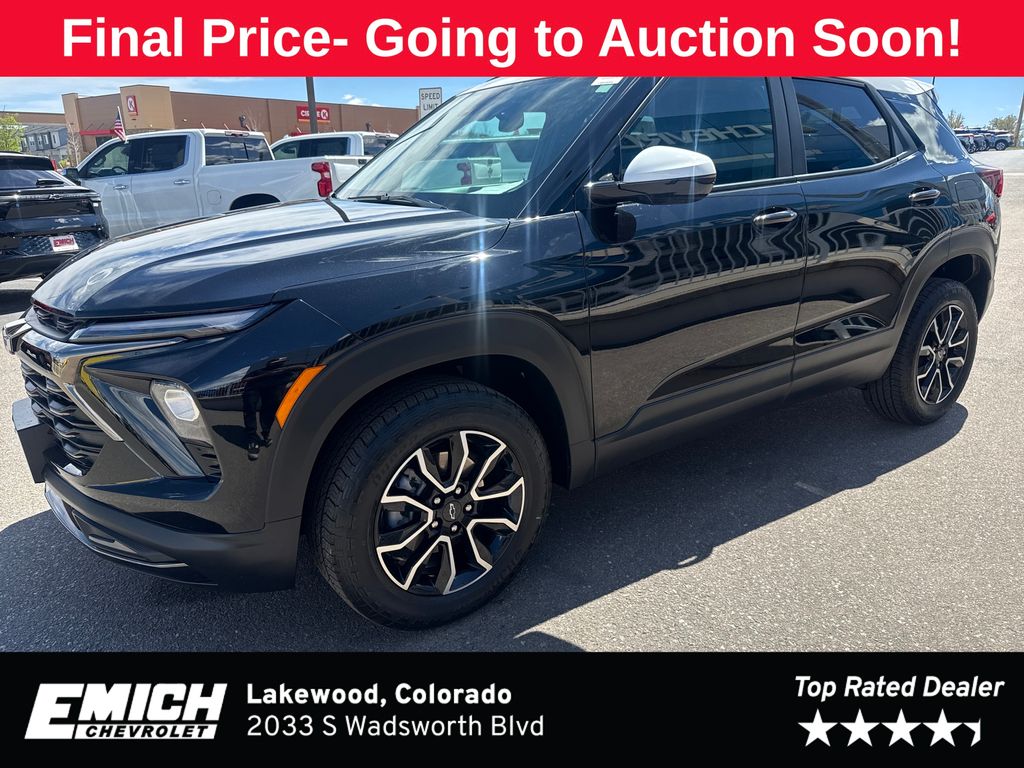 Black Metallic 2025 Chevrolet Trailblazer SUV / Crossover Four-Wheel Drive 9-Speed Automatic