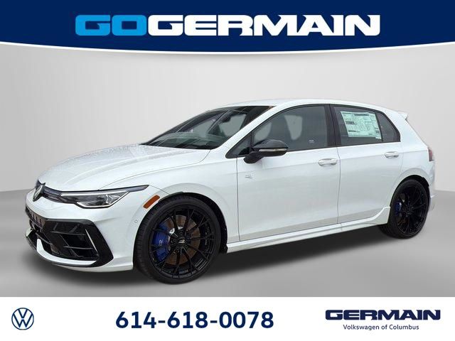 Pure White 2026 Volkswagen Golf R 4Motion Hatchback All-Wheel Drive 7-Speed Dual Clutch
