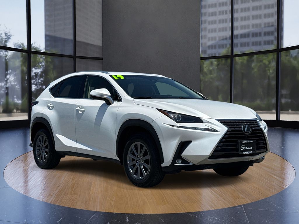 White Pearl 2019 Lexus NX 300 FWD SUV / Crossover Front-Wheel Drive 6-Speed Automatic