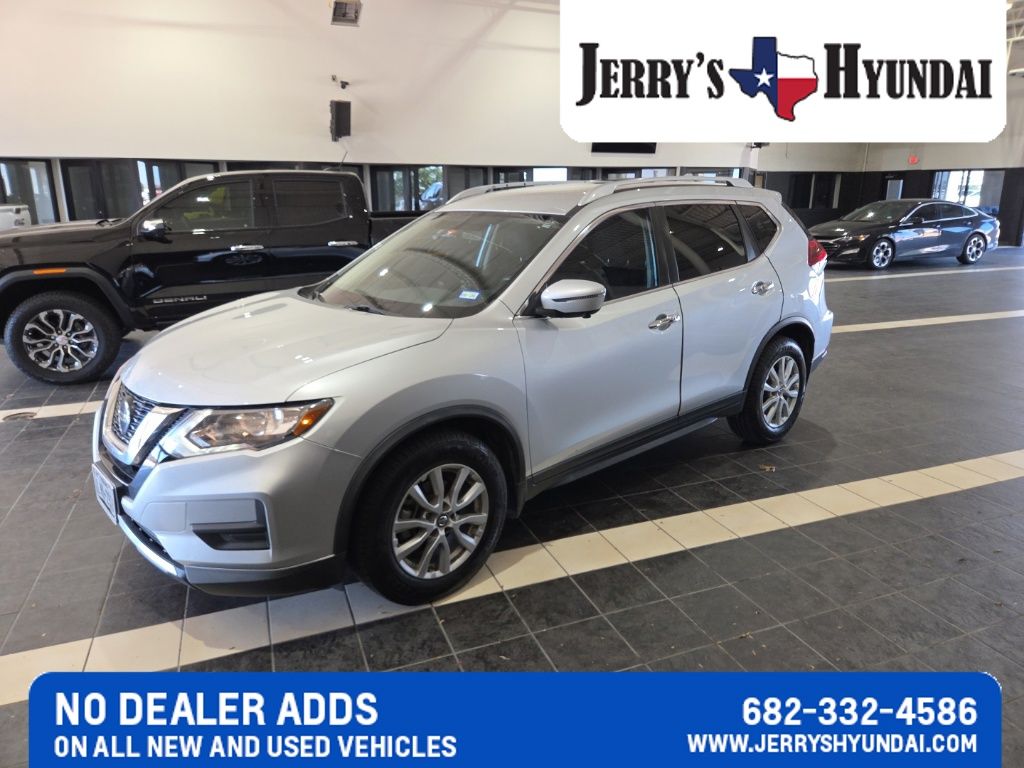 Brilliant Silver 2018 Nissan Rogue SUV / Crossover Front-Wheel Drive Continuously Variable Transmission