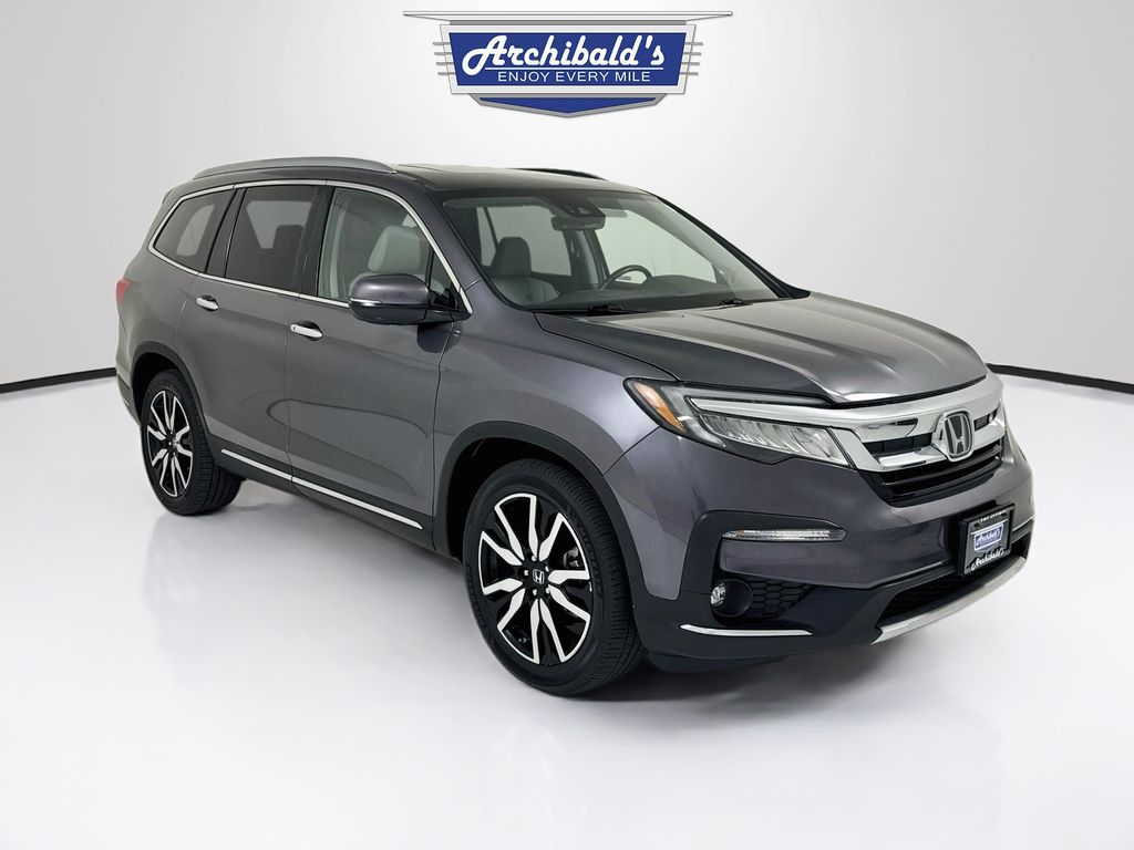 Gray (Modern Steel Metallic) 2019 Honda Pilot SUV / Crossover All-Wheel Drive 9-Speed Automatic