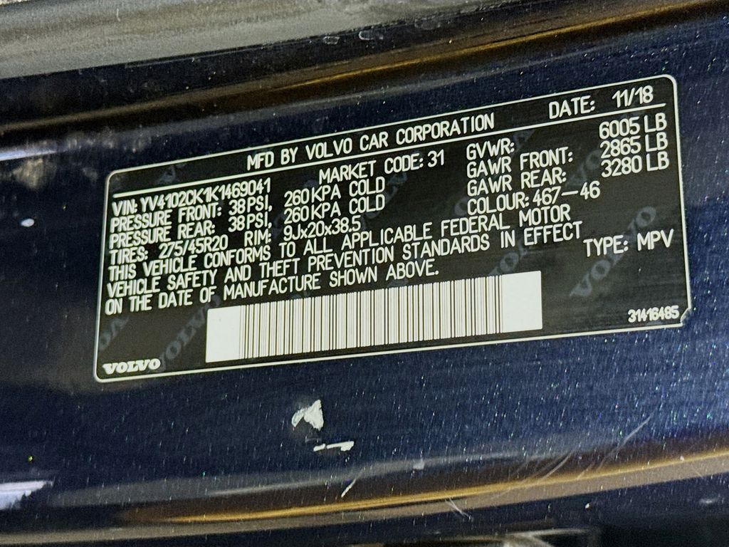 Used Car 2019 Volvo Xc90  T5 Momentum For Sale Under $20,000 In Austin, Texas