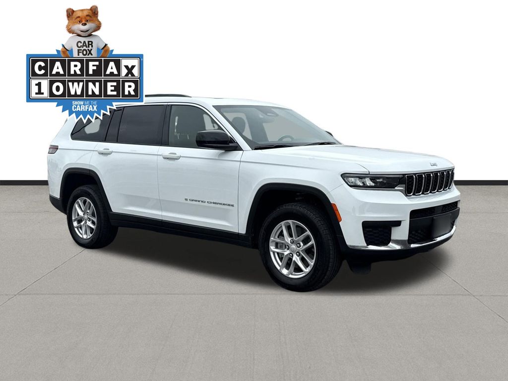 2025 Jeep Grand Cherokee L Laredo White at Wharton Ford