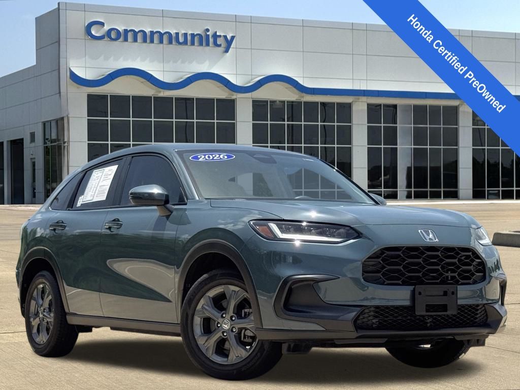 2026 Honda HR-V LX Green at Texan Dodge Chrysler Jeep Ram