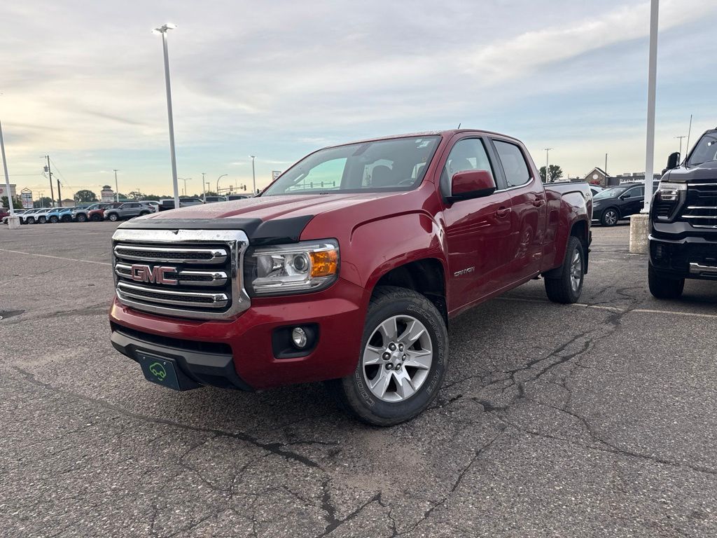 Copper Red Metallic 2016 GMC Canyon Pickup Truck Four-Wheel Drive 6-Speed Automatic