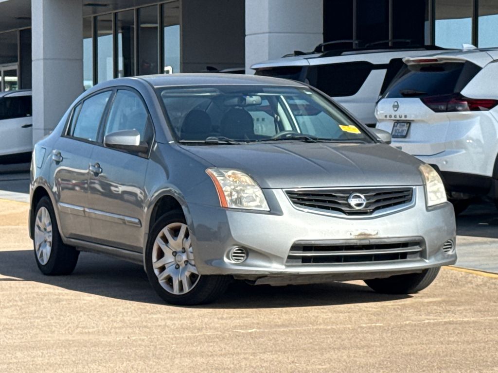 Magnetic Gray Metallic 2012 Nissan Sentra Sedan Front-Wheel Drive Continuously Variable Transmission