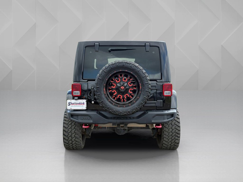 2016 Jeep Wrangler Unlimited Rubicon Black at North Houston Mitsubishi