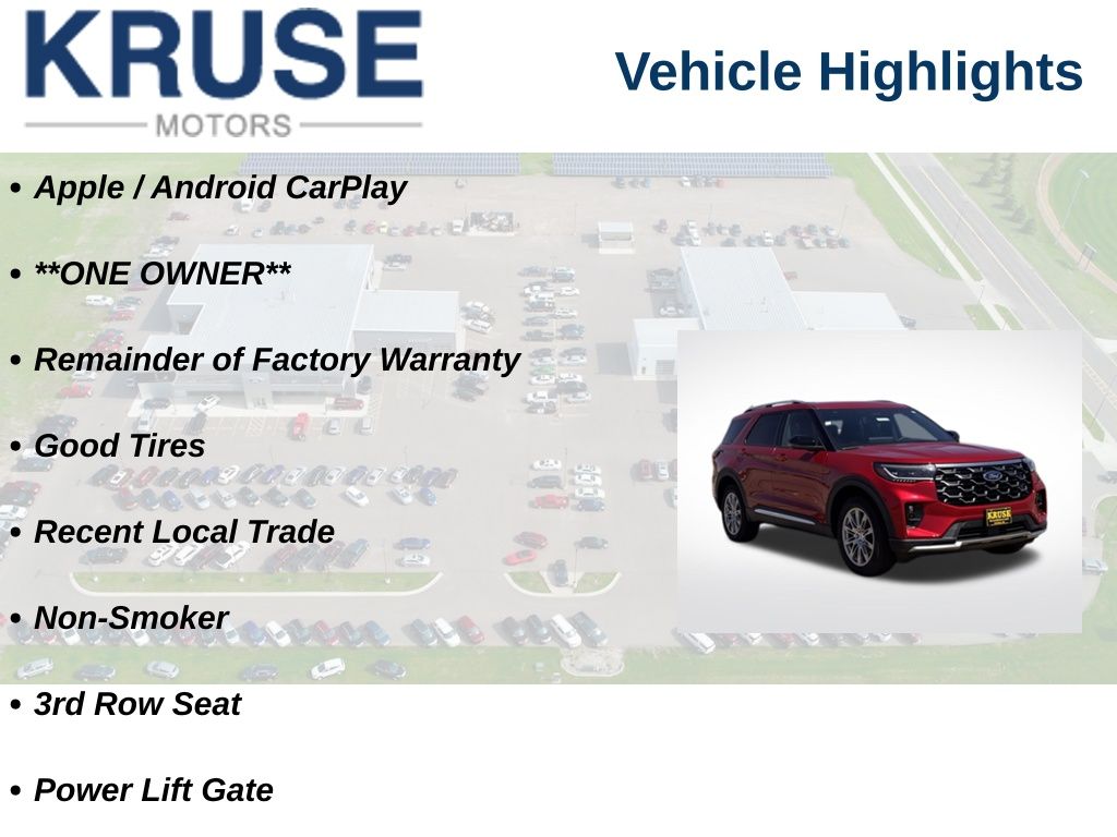 2025 Ford Explorer Platinum