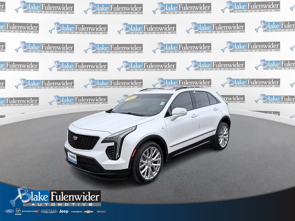 Crystal White Tricoat 2023 Cadillac XT4 Sport FWD SUV / Crossover Front-Wheel Drive 9-Speed Automatic