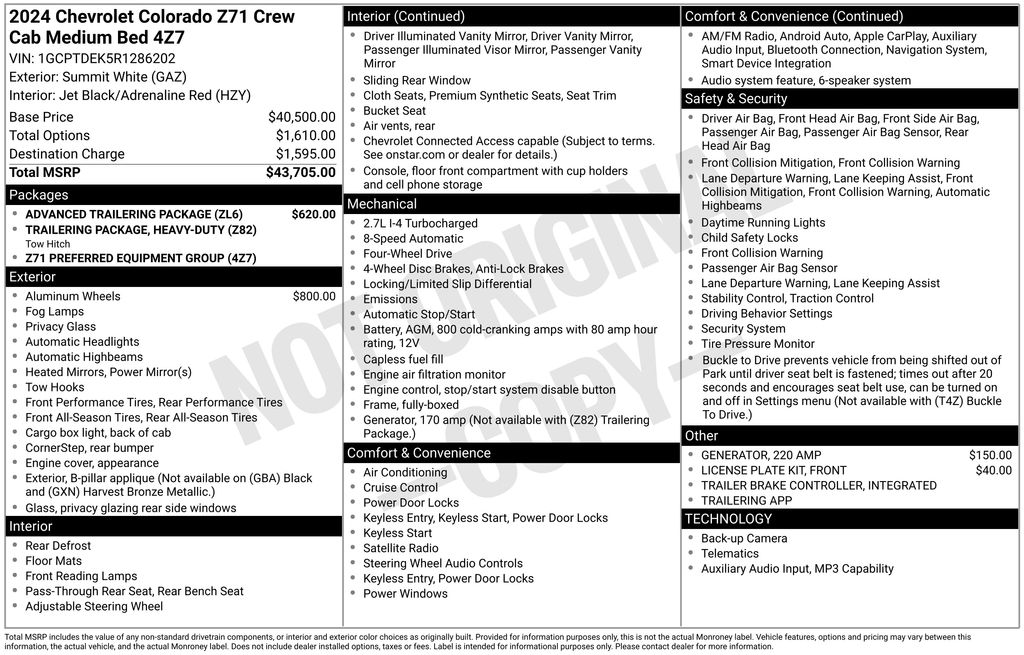 Used 2024 Chevrolet Colorado Truck