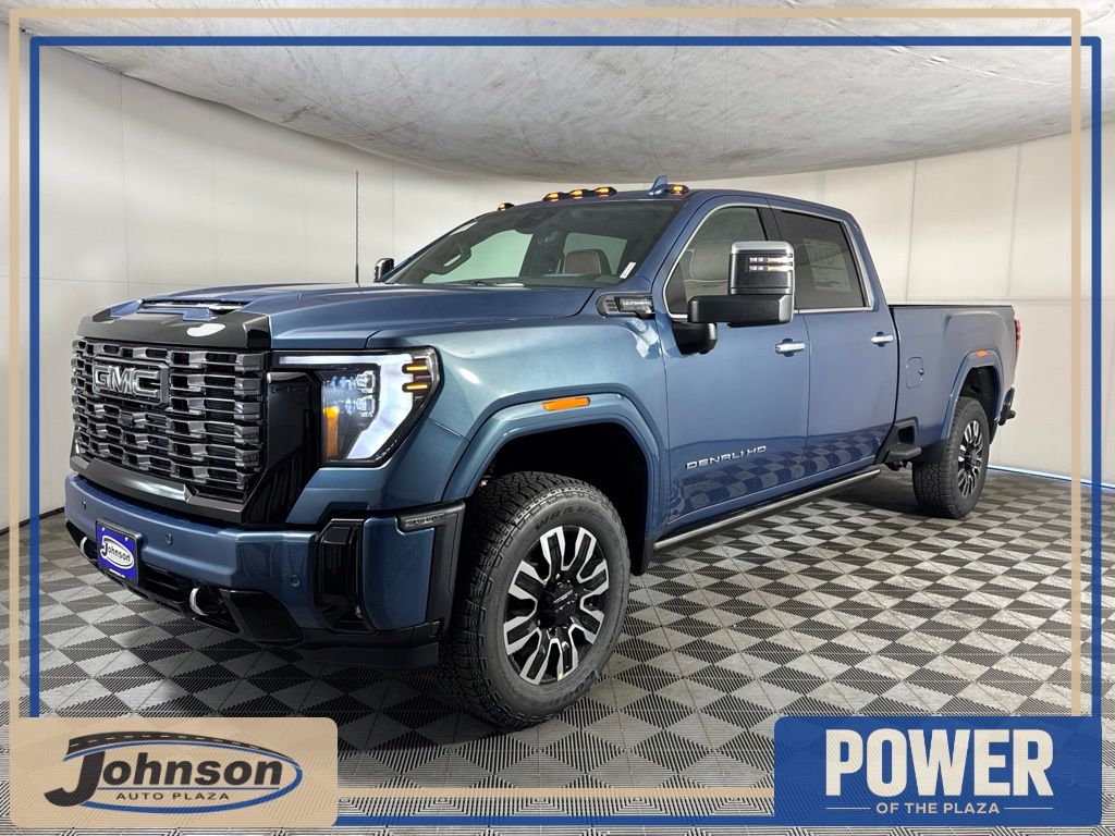 Downpour Metallic 2026 GMC Sierra 3500HD Pickup Truck Four-Wheel Drive Automatic