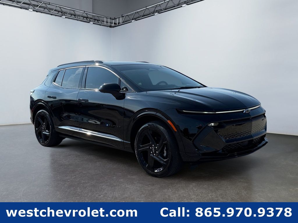 Black 2025 Chevrolet Equinox EV SUV / Crossover All-Wheel Drive 1-Speed Automatic