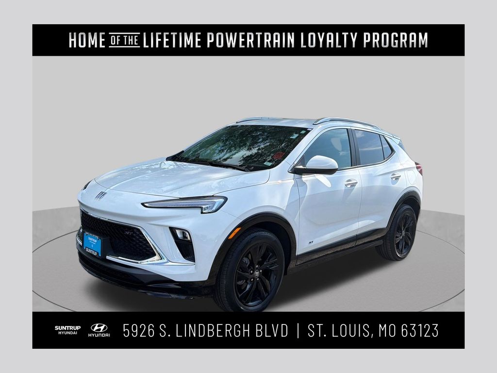 Summit White 2025 Buick Encore GX SUV / Crossover Front-Wheel Drive Continuously Variable Transmission