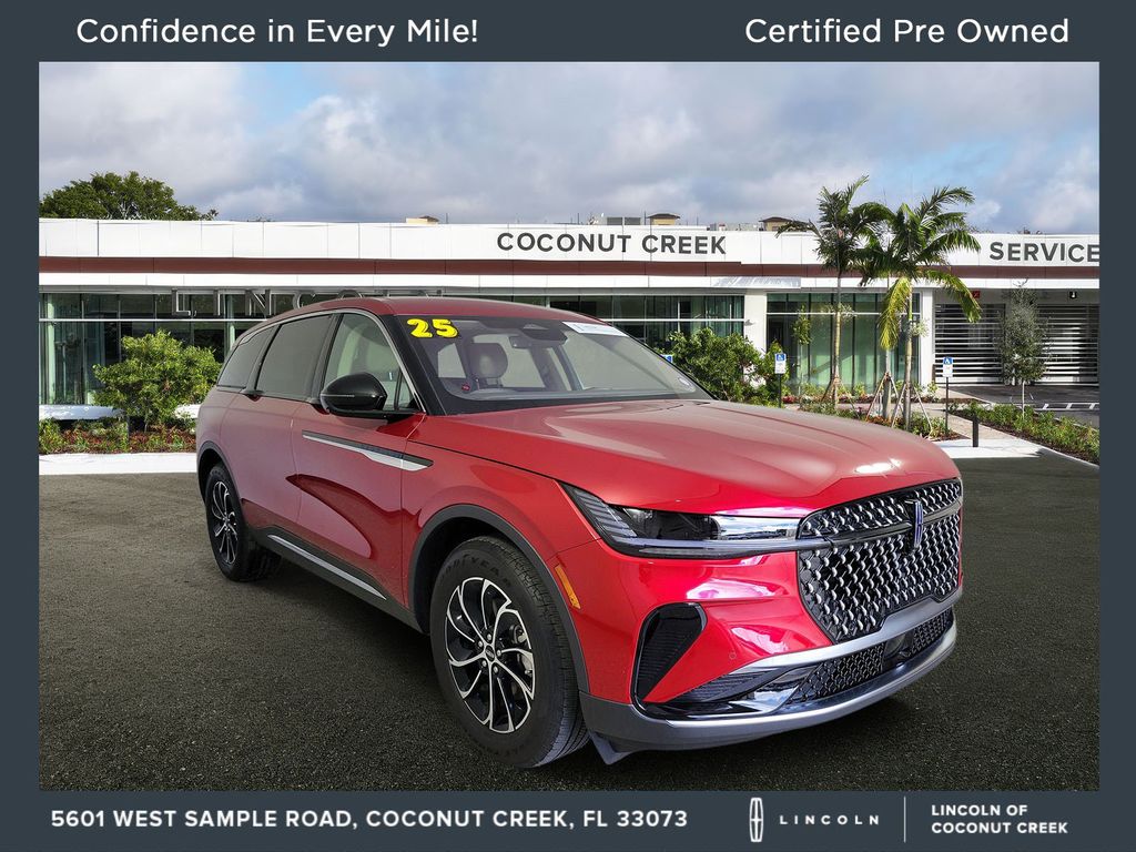 Red 2025 Lincoln Nautilus SUV / Crossover All-Wheel Drive Continuously Variable Transmission