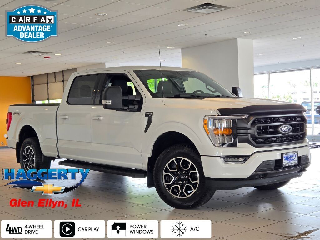 Oxford White 2021 Ford F-150 Pickup Truck Four-Wheel Drive Automatic