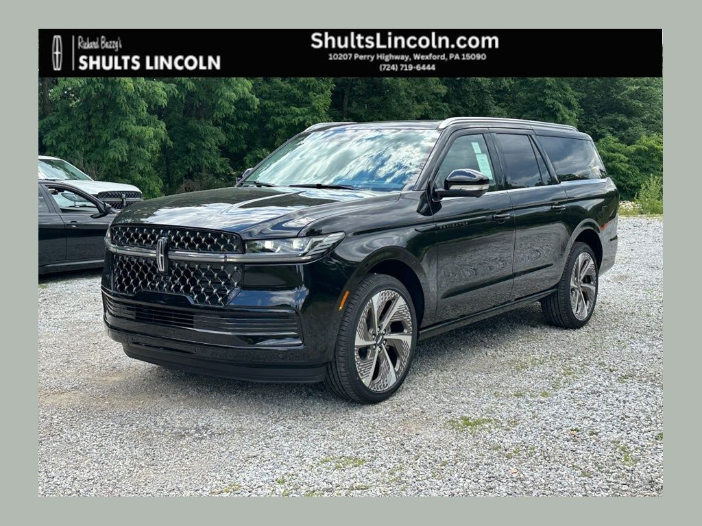 Black Metallic 2026 Lincoln Navigator SUV / Crossover Four-Wheel Drive Automatic
