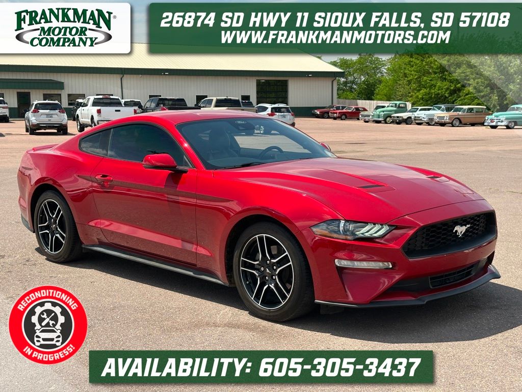 Rapid Red Metallic Tinted Clearcoat 2022 Ford Mustang EcoBoost Premium Fastback RWD Coupe Rear-Wheel Drive Automatic