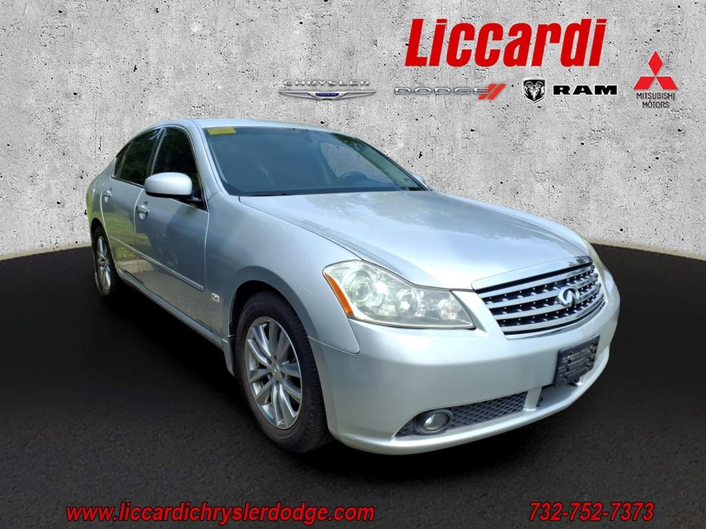Gray (Liquid Platinum Metallic) 2006 INFINITI M35 Sedan All-Wheel Drive 5-Speed Automatic