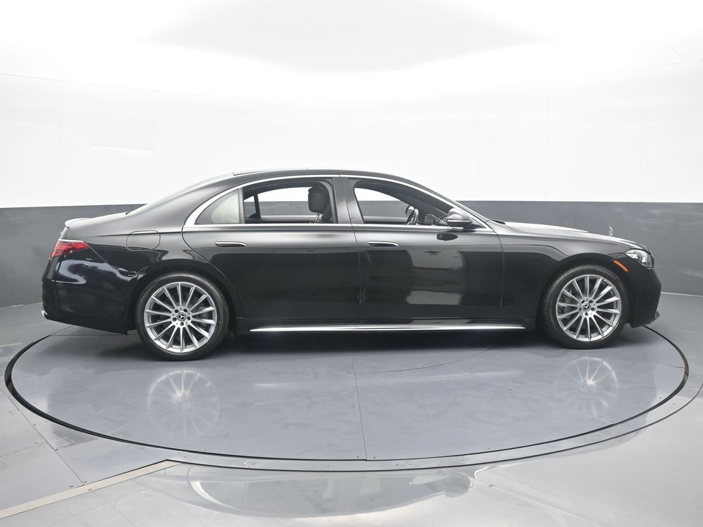 Used 2021 Obsidian Black/designo Diamon White Mercedes-Benz S 580 image 7