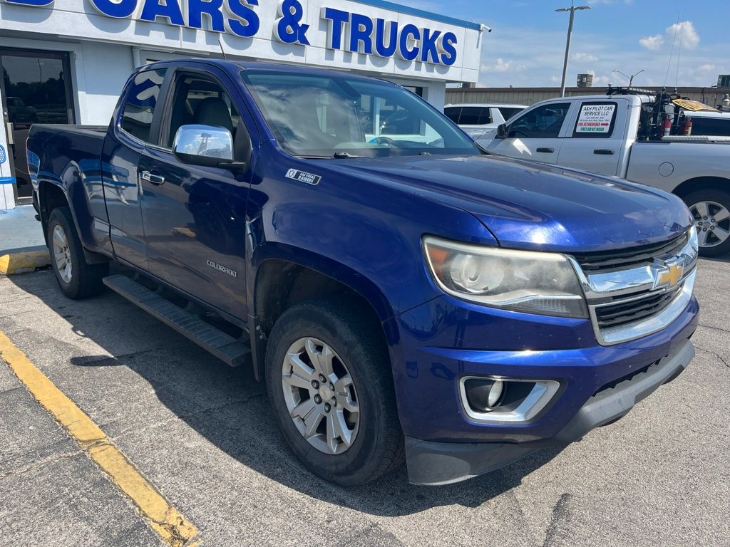 Laser Blue 2015 Chevrolet Colorado Pickup Truck 4X2 6-Speed Automatic