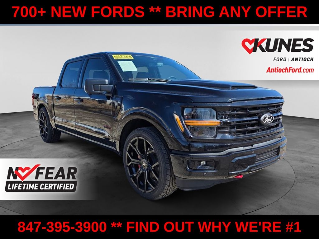 Black Metallic 2026 Ford F-150 Pickup Truck Four-Wheel Drive Automatic