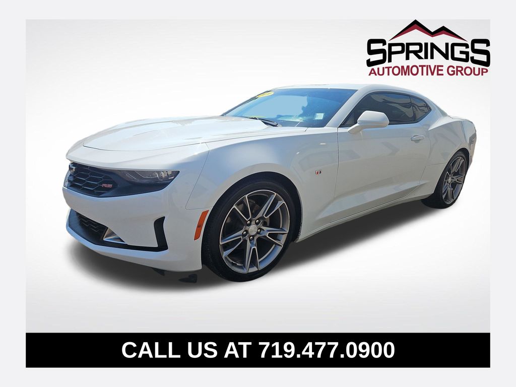 Summit White 2019 Chevrolet Camaro Coupe Rear-Wheel Drive 8-Speed Automatic
