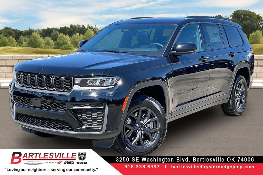 High Gloss Black 2027 Jeep Grand Cherokee L SUV / Crossover Four-Wheel Drive 8-Speed Automatic