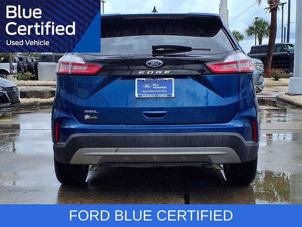 2021 Ford Edge SEL Blue at Legacy Ford