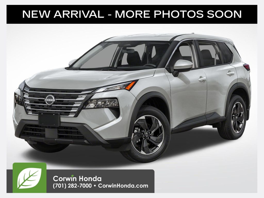 Brilliant Silver Metallic 2025 Nissan Rogue SUV / Crossover All-Wheel Drive Continuously Variable Transmission