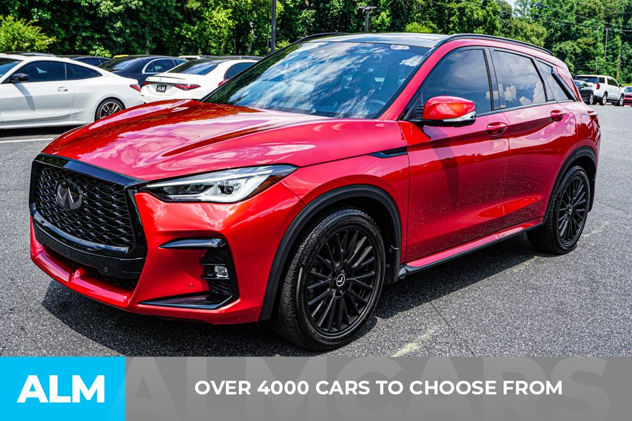 Used 2025 Red INFINITI SPORT image 3
