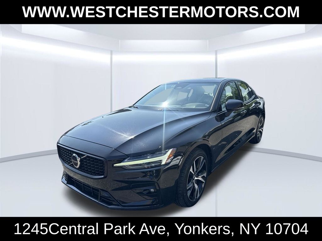 Gray 2024 Volvo S60 Sedan Front-Wheel Drive Automatic