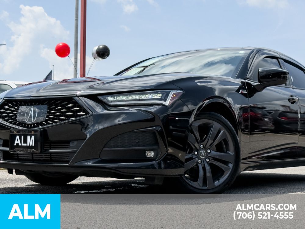 Used 2022 Black Acura A-Spec Package image 27