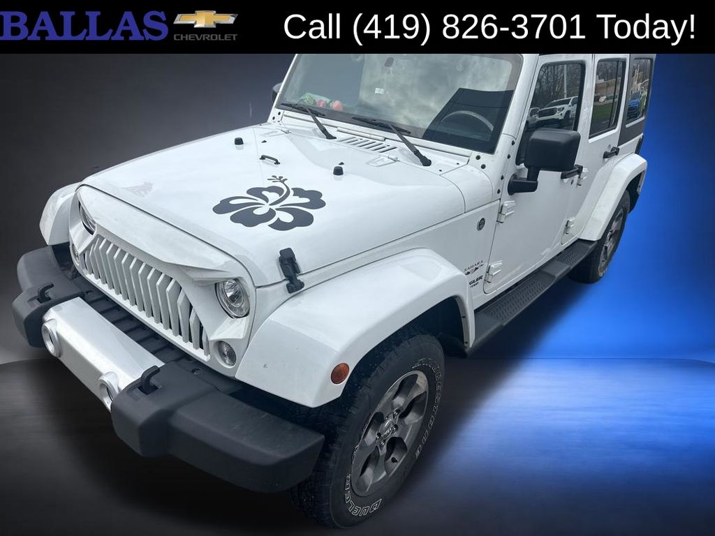 White 2017 Jeep Wrangler SUV / Crossover Four-Wheel Drive 5-Speed Automatic