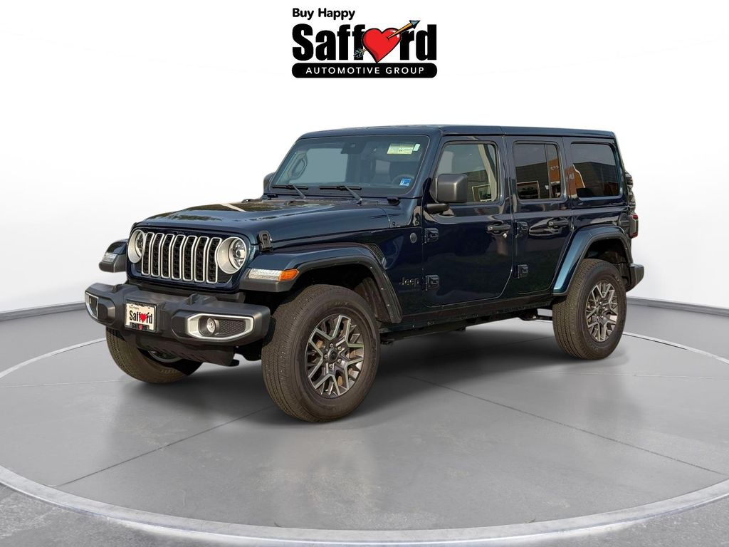 Blue Pearl 2025 Jeep Wrangler SUV / Crossover Four-Wheel Drive 8-Speed Automatic