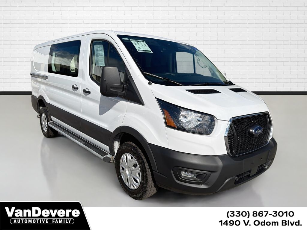 Oxford White 2025 Ford Transit Cargo Van Rear-Wheel Drive 