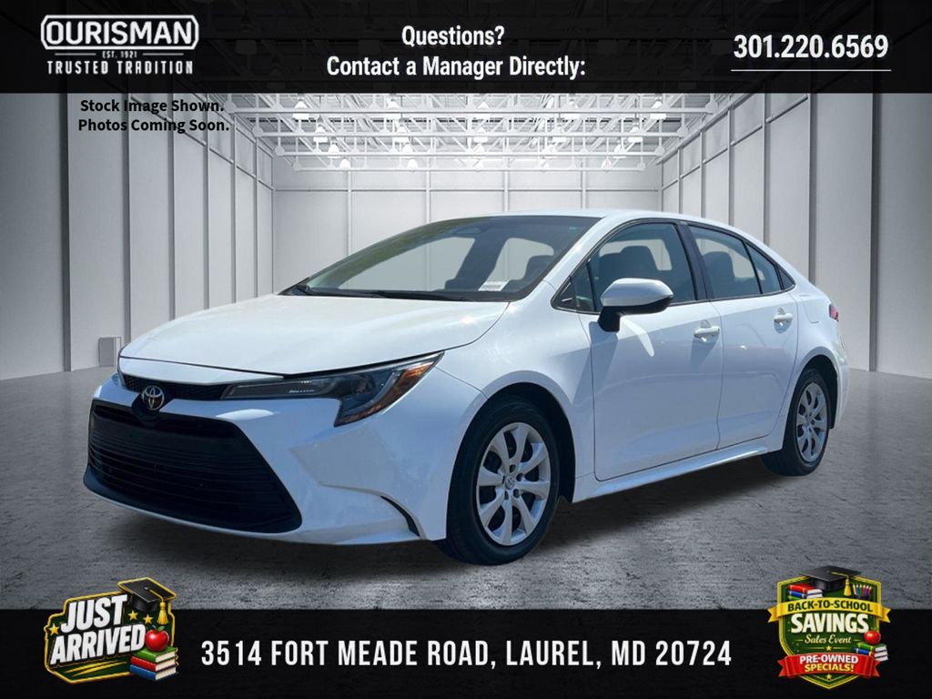 Ice 2024 Toyota Corolla Sedan Front-Wheel Drive Continuously Variable Transmission
