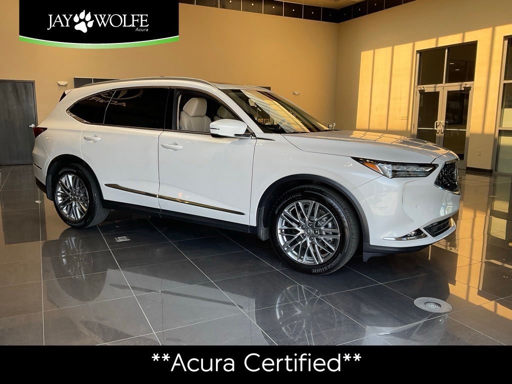 Platinum White Pearl 2024 Acura MDX SUV / Crossover All-Wheel Drive Automatic