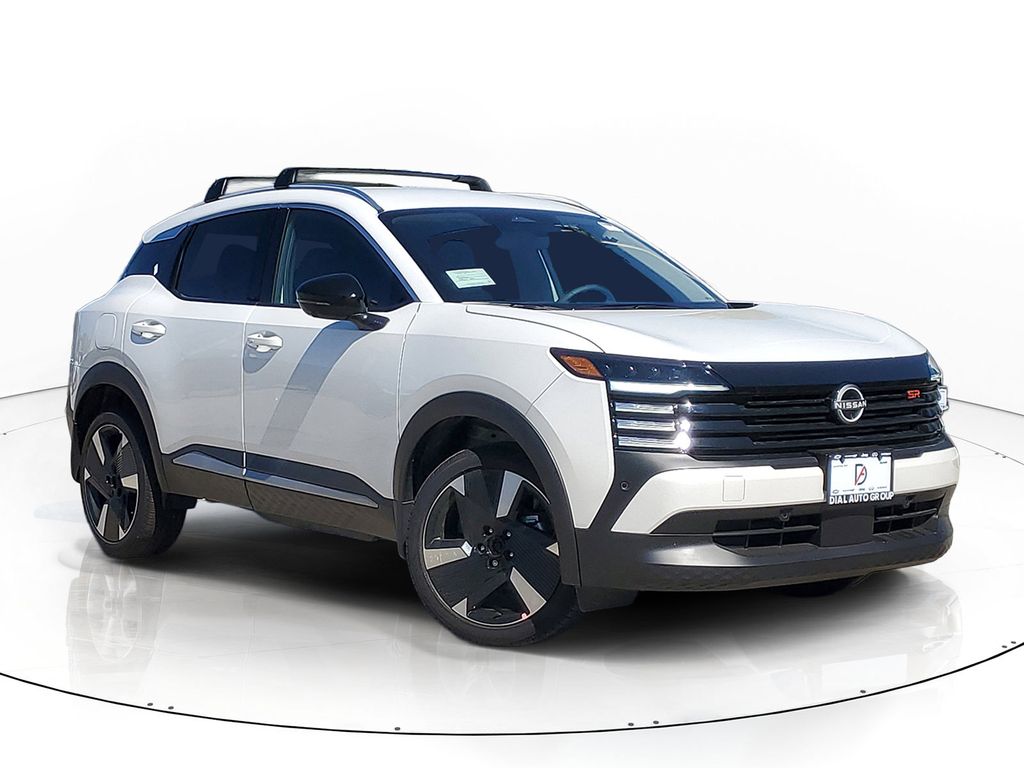 Aspen White Tricoat 2026 Nissan Kicks SR AWD SUV / Crossover All-Wheel Drive Continuously Variable Transmission