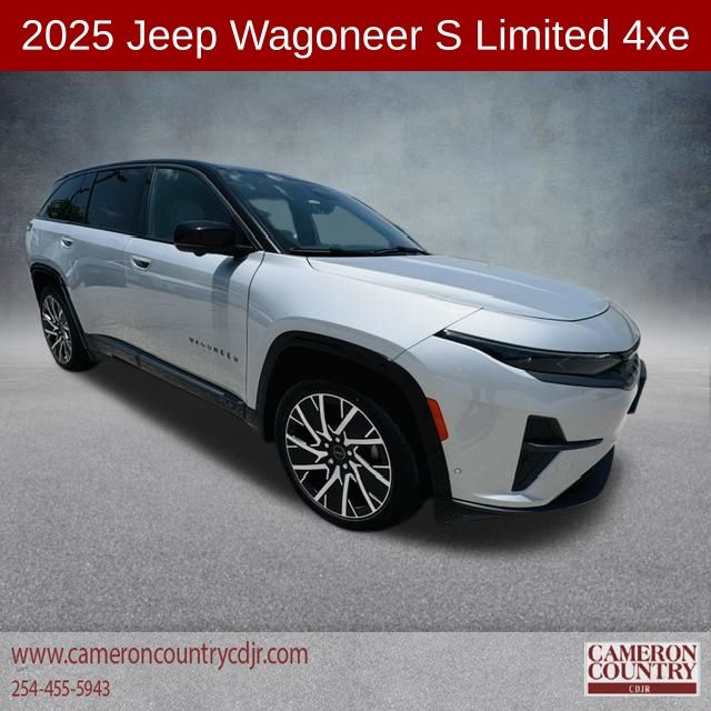 Silver Zynith Clearcoat 2025 Jeep Wagoneer S SUV / Crossover Four-Wheel Drive 1-Speed Automatic