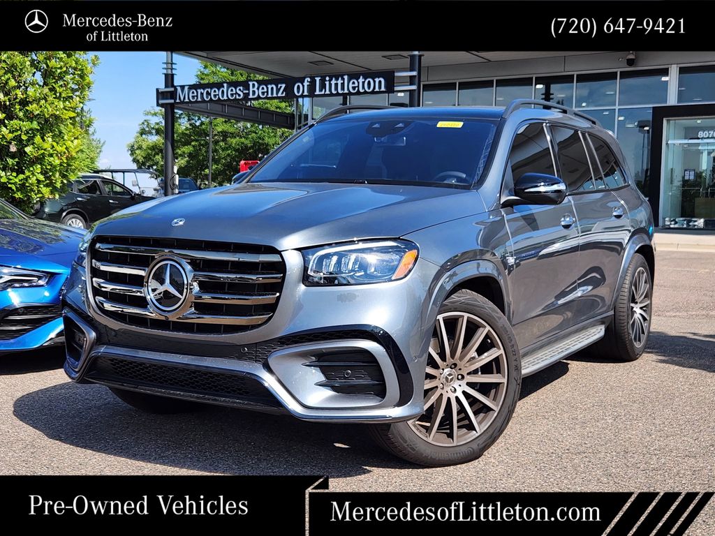 Gray (Selenite Grey Metallic) 2026 Mercedes-Benz GLS SUV / Crossover All-Wheel Drive 9-Speed Automatic