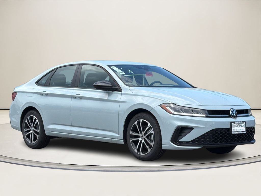 Gray 2026 Volkswagen Jetta Sedan Front-Wheel Drive 8-Speed Automatic