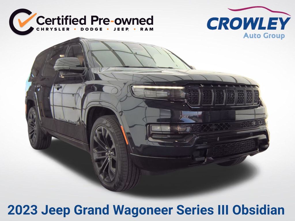 Midnight Sky 2023 Jeep Grand Wagoneer SUV / Crossover Four-Wheel Drive 8-Speed Automatic