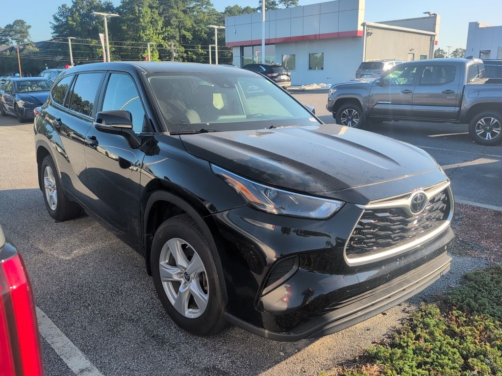 Midnight Black Metallic 2023 Toyota Highlander SUV / Crossover Front-Wheel Drive 8-Speed Automatic