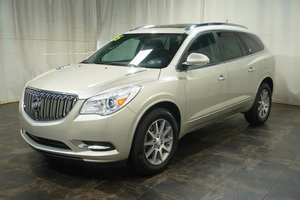 Used 2015 Buick Enclave Leather with VIN 5GAKVBKD8FJ260267 for sale in Boardman, OH
