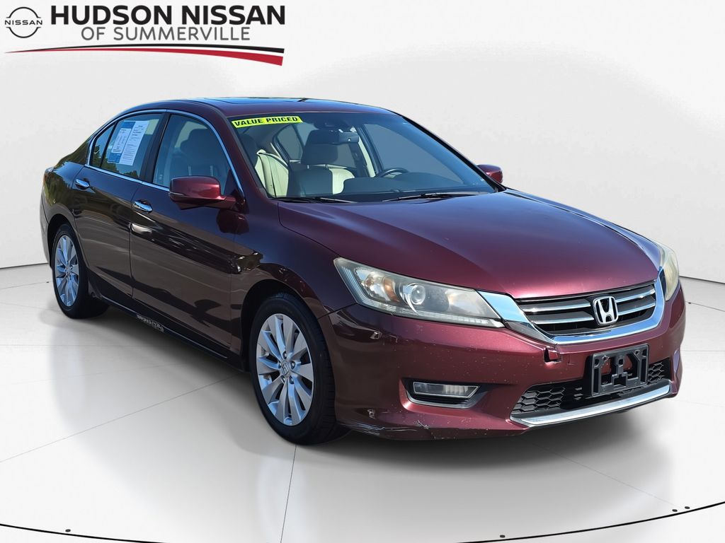 2013 Basque Red Pearl II Honda Accord Sdn EX-L FWD Sedan
